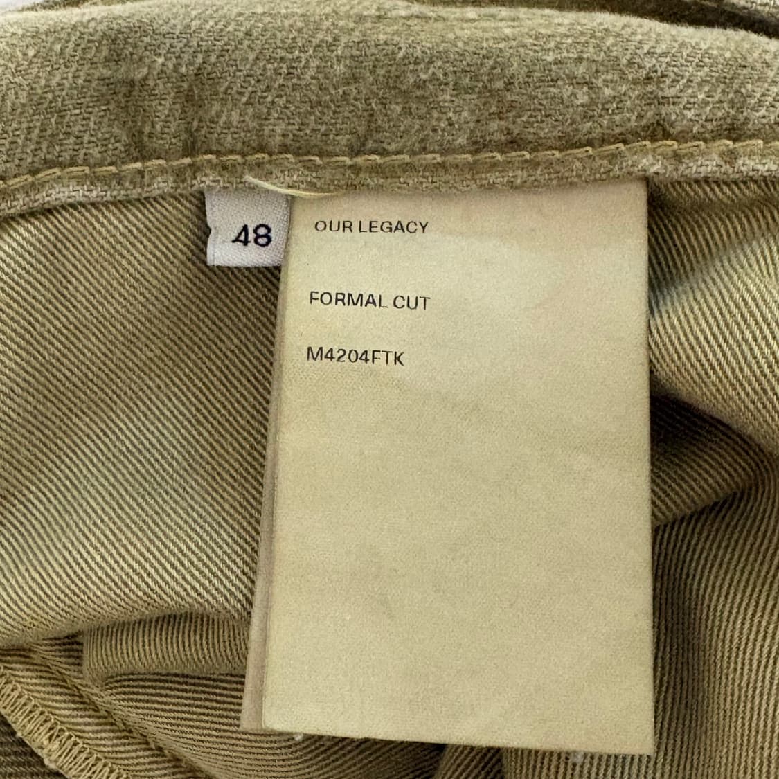 [48] 아워레가시 포멀컷 바지 상품이미지4