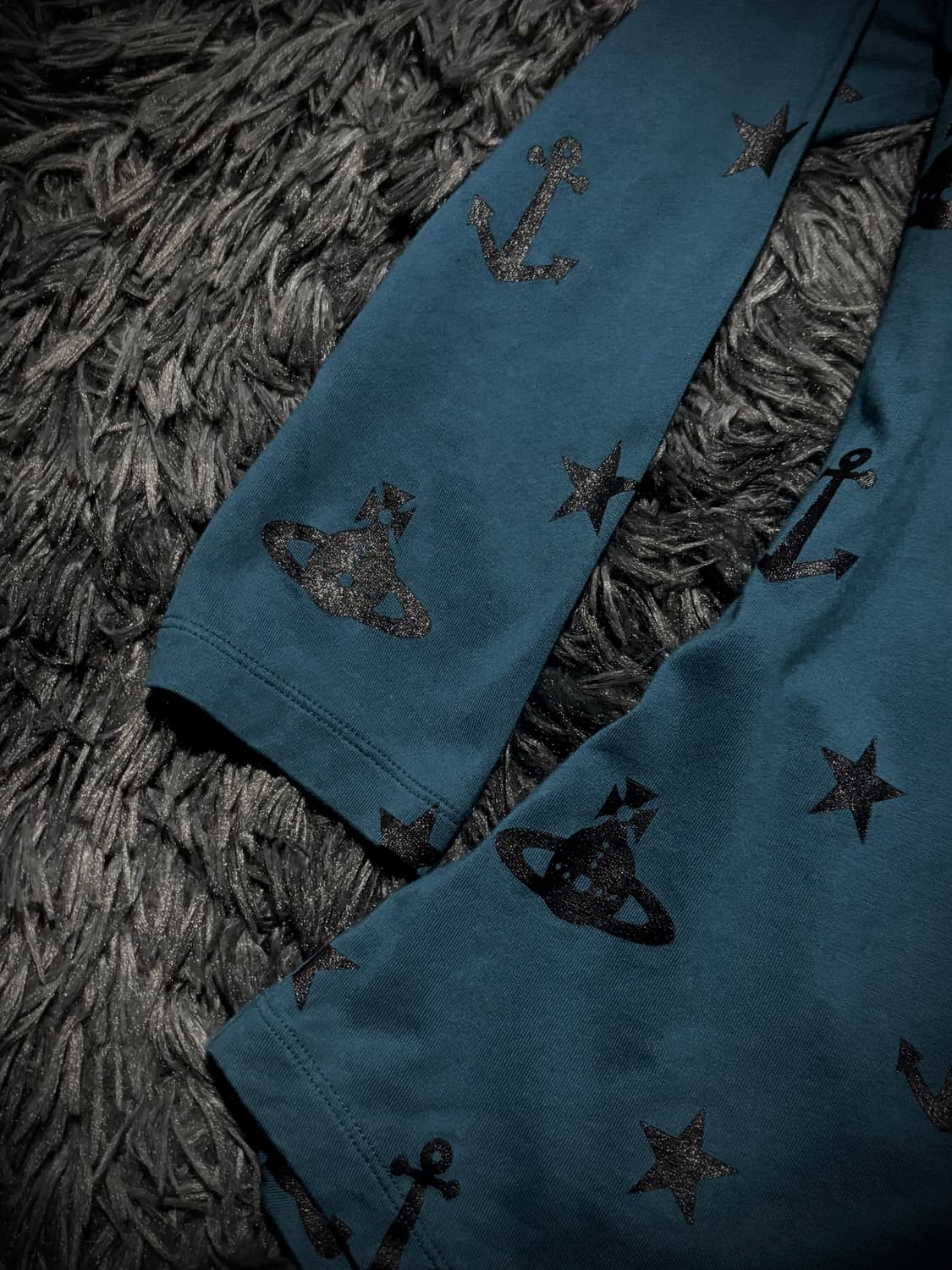 Vivienne Westwood 오브 앵커 패턴 7부 슬리브 상품이미지8