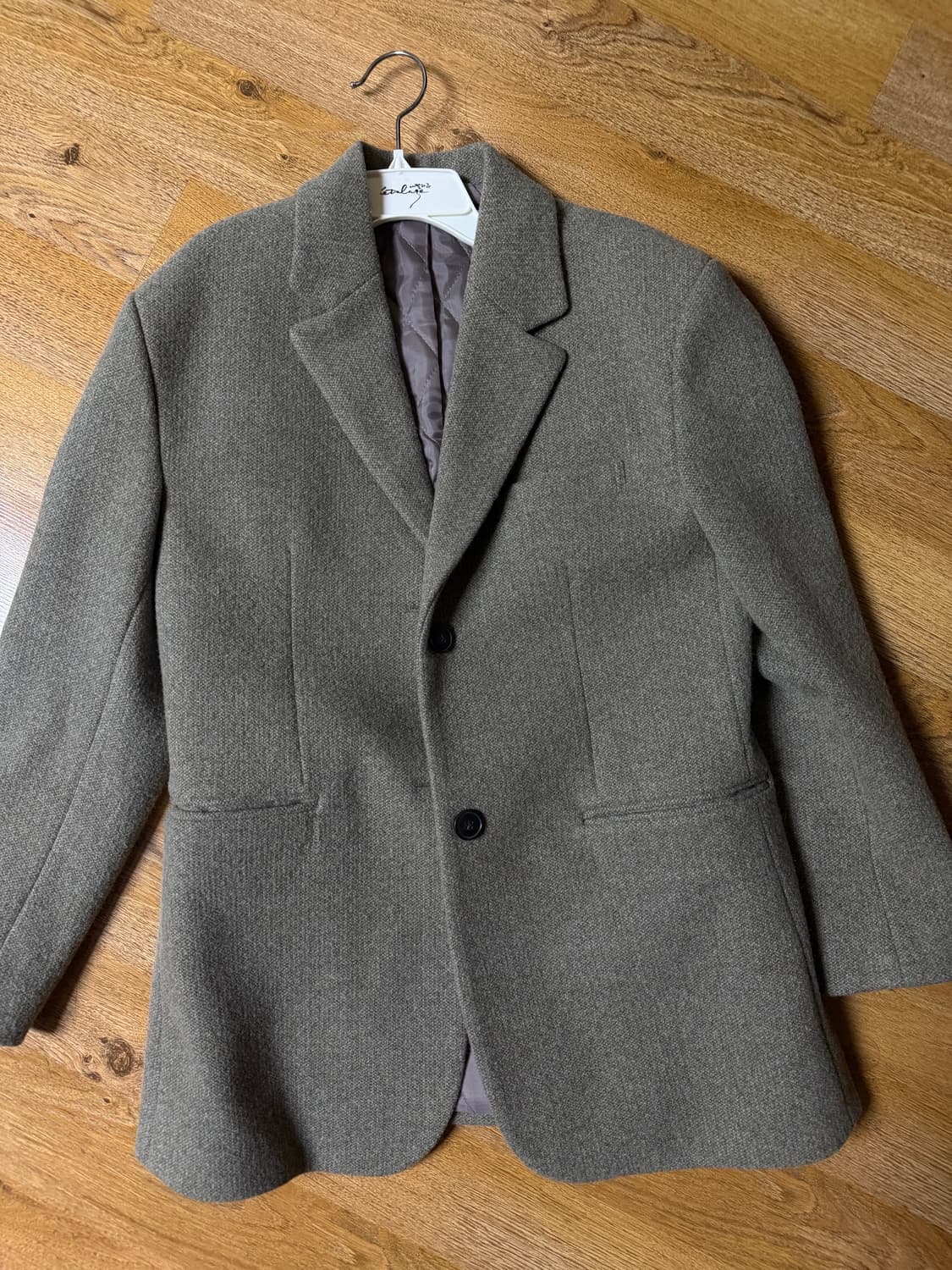 울 자켓 베이지 상품이미지1