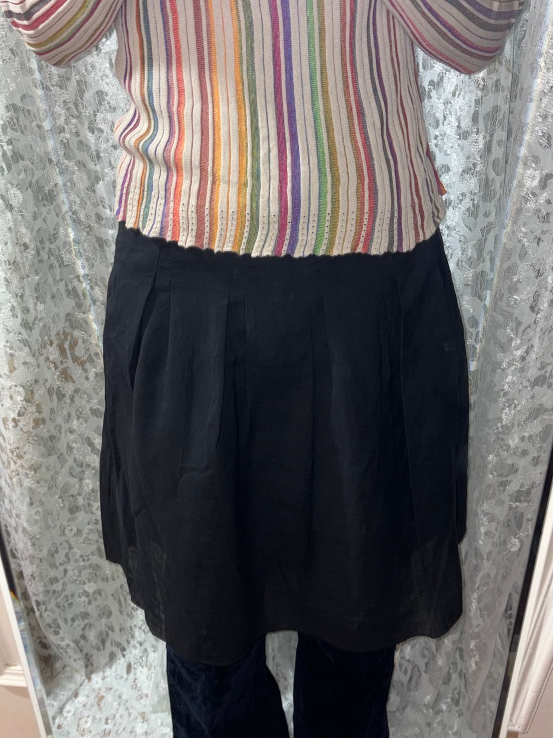 Black skirt 상품이미지4