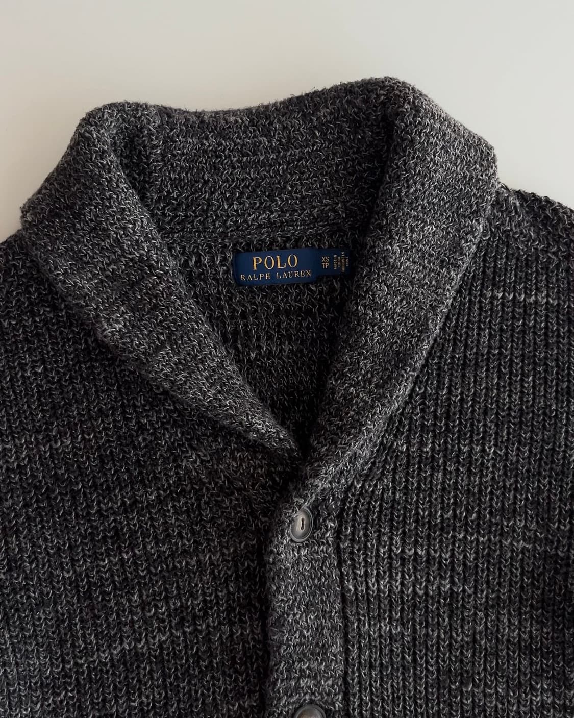 폴로 랄프로렌 숄카라 가디건 XS 상품이미지3