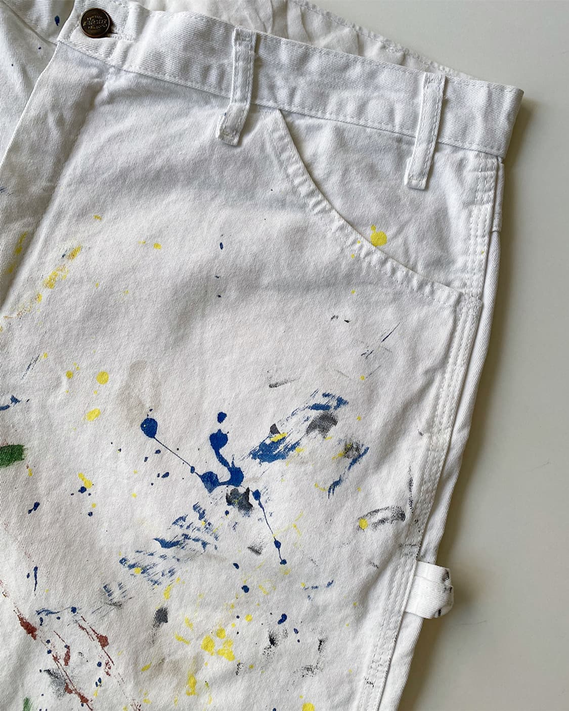 디키즈 더블니 화이트 카펜터 페인터 워크 팬츠 상품이미지5