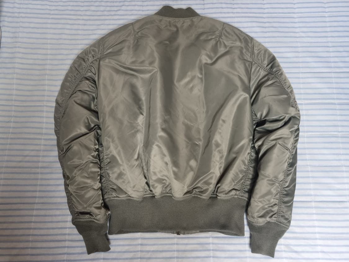 알파인더스트리 ma-1 필드그레이 m사이즈 상품이미지2