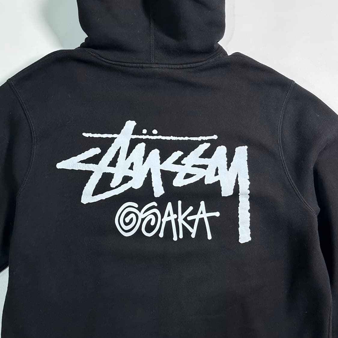 스투시 블랙 오사카 후드티   상품이미지4