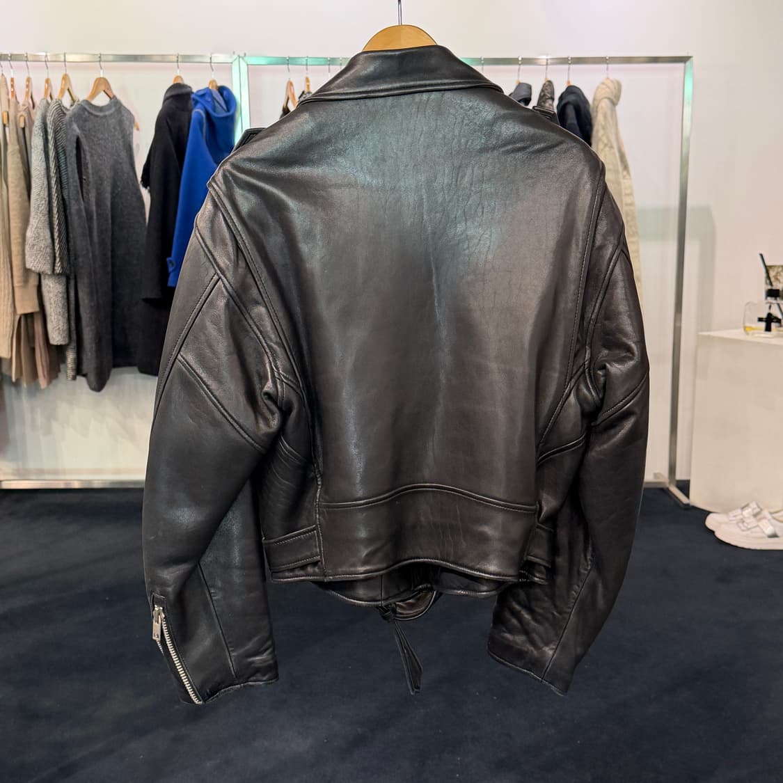 [FREE] 카이아크만 양가죽 라이더자켓 상품이미지2