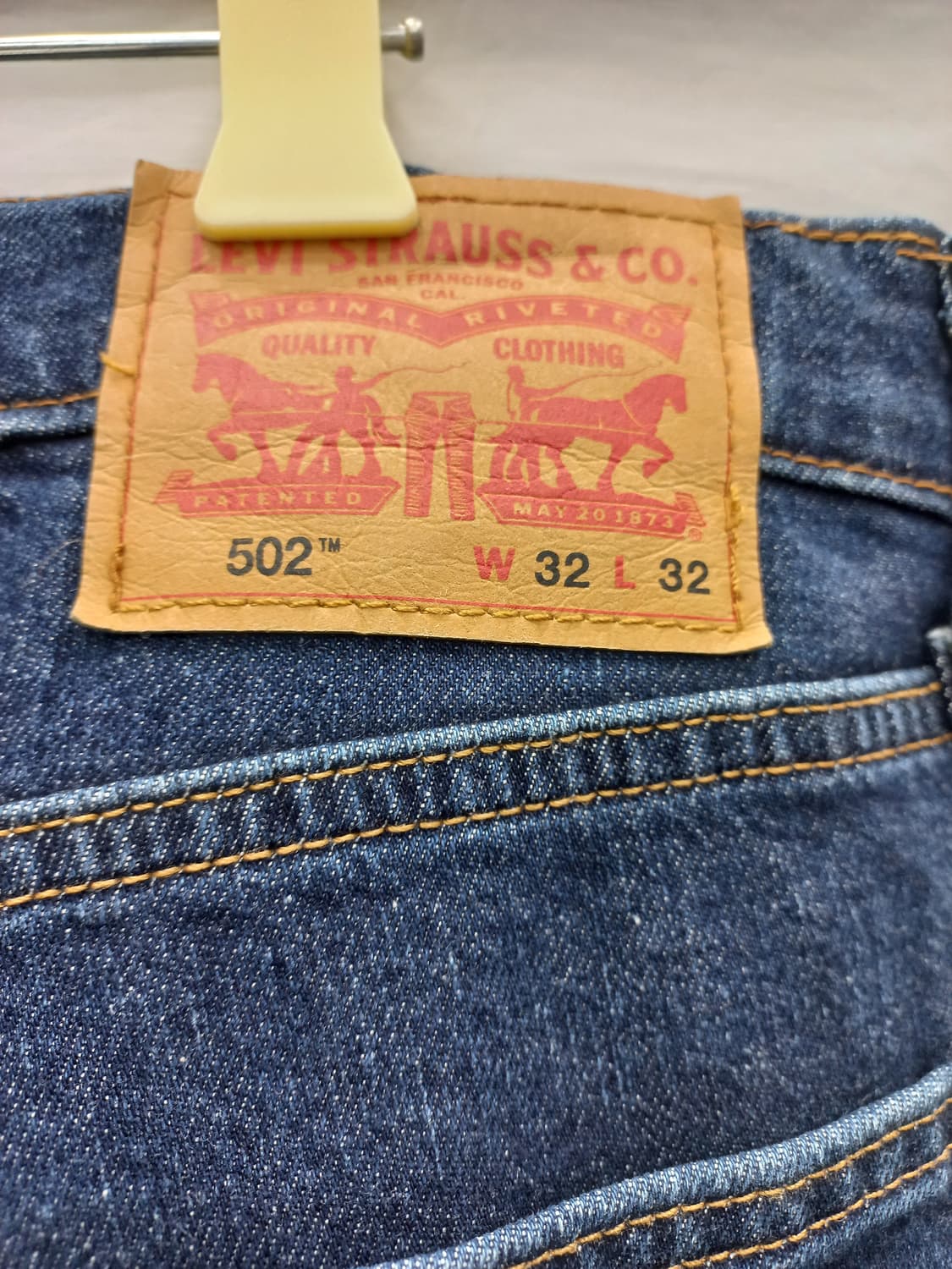 리바이스 502 청바지 (허리 34) 상품이미지3