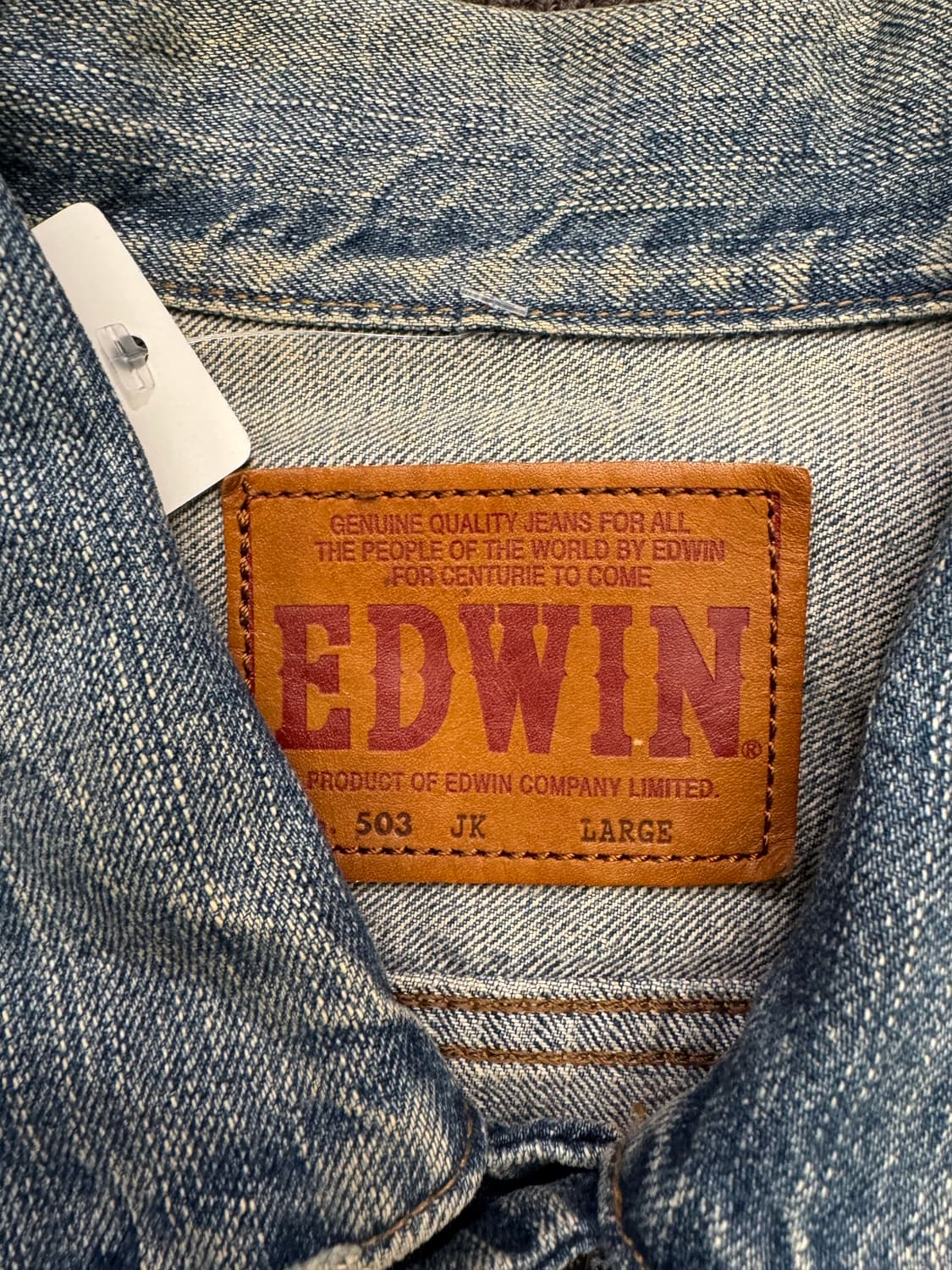 L)에드윈 빈티지 3세대 데님자켓 상품이미지4