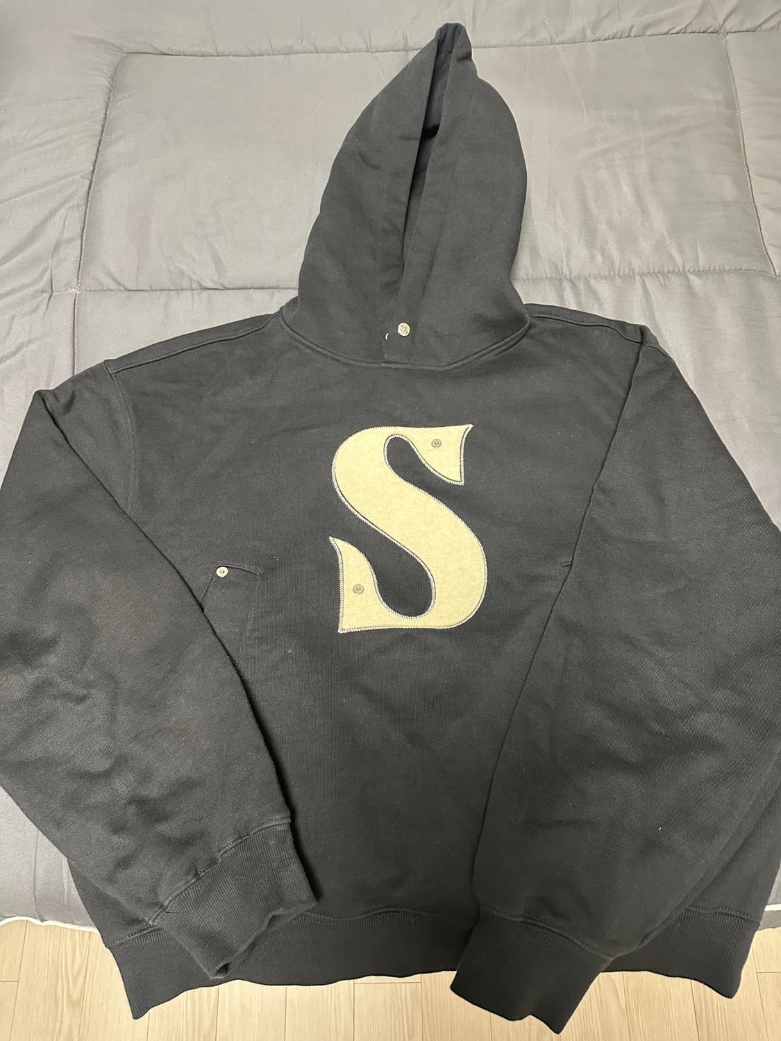 세터 아플리케후드 L 상품이미지1