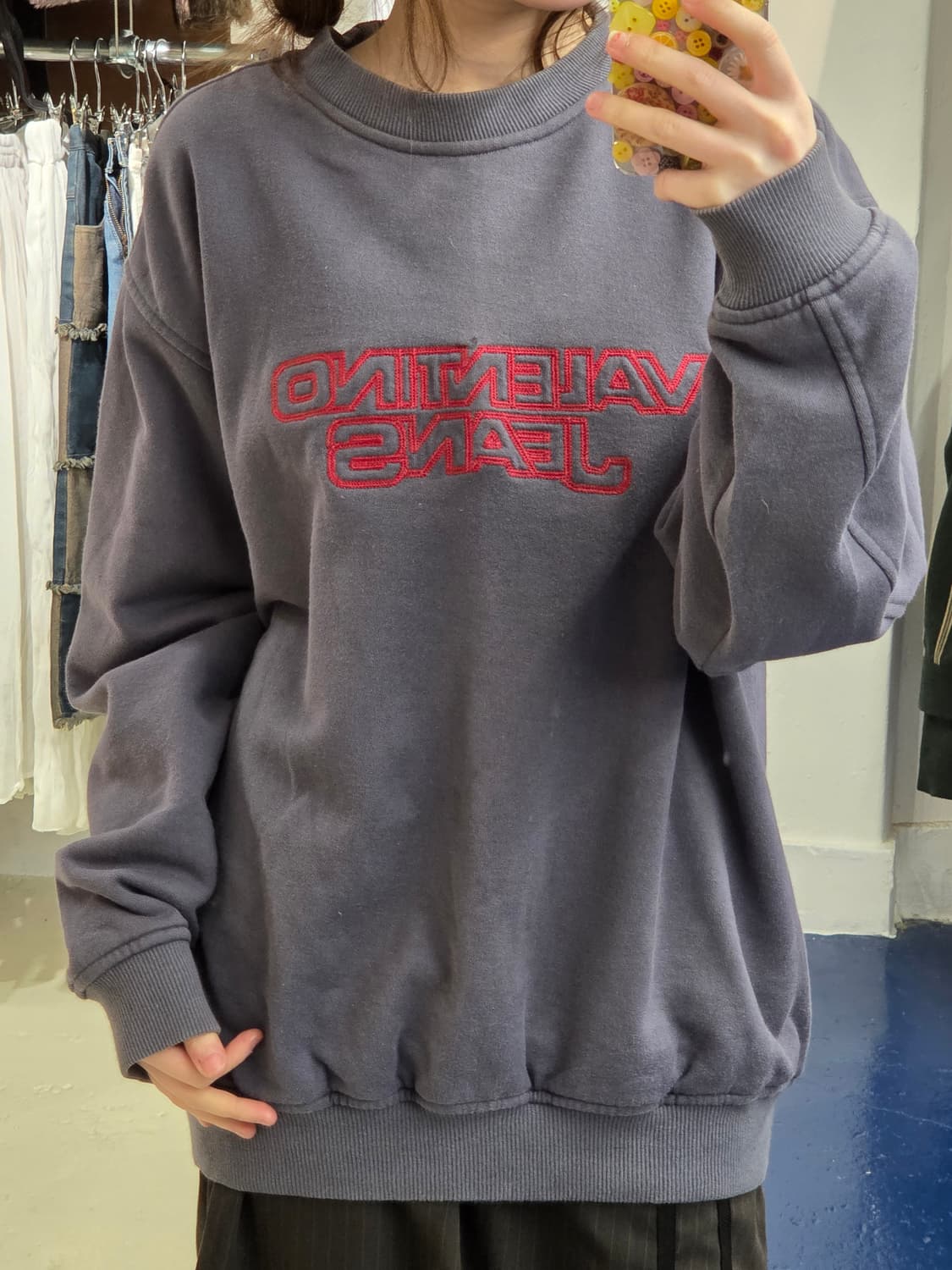 1990s Valentino 발렌티노 올드스쿨 맨투맨 상품이미지2