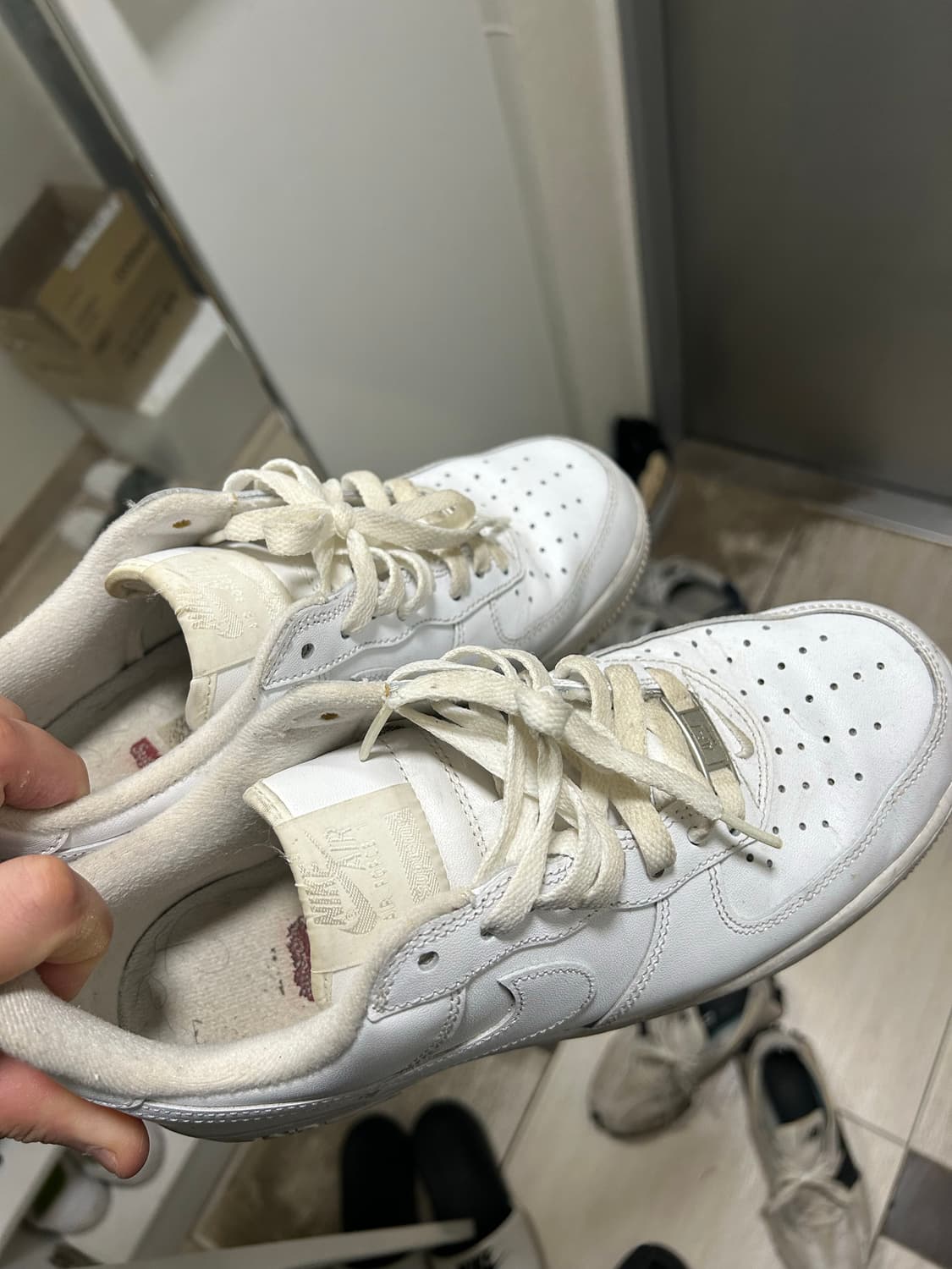 에어포스 1 슈프림 화이트 상품이미지3