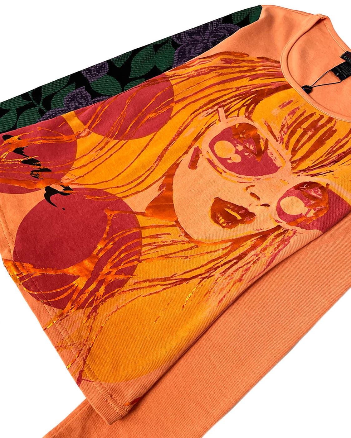 Custo Barcelona 오렌지 그래픽 티셔츠 상품이미지6