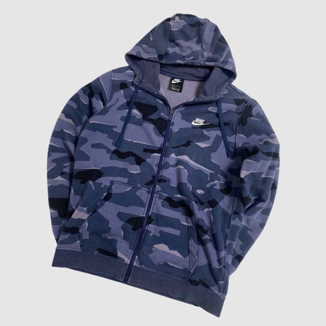 나이키 후드집업 블루카모 상품이미지1