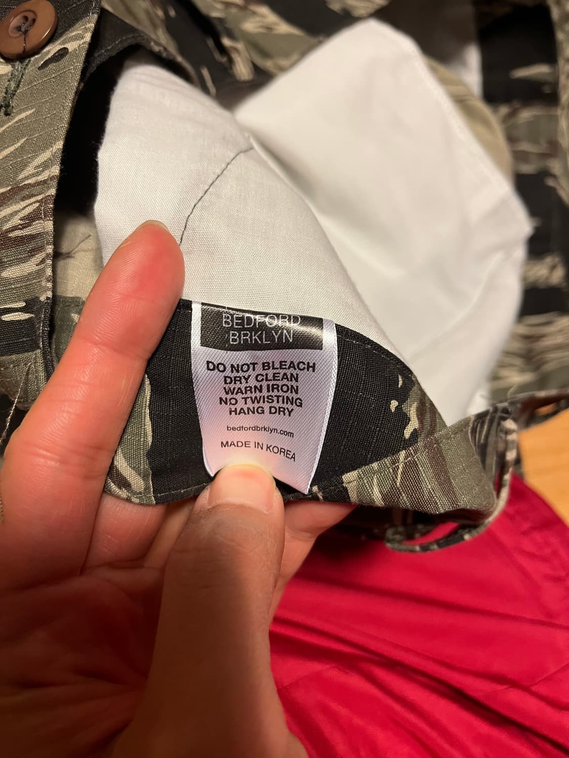 배드포드 타이거 카모팬츠 라지 상품이미지8