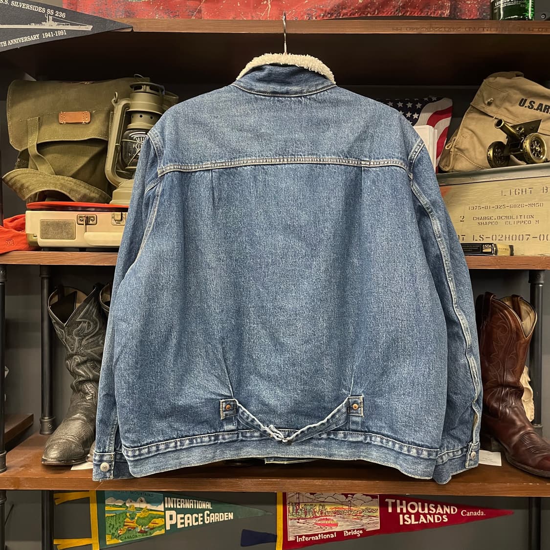 리바이스 프리미엄 타입1 쉐르파 데님 트러커 자켓 상품이미지2