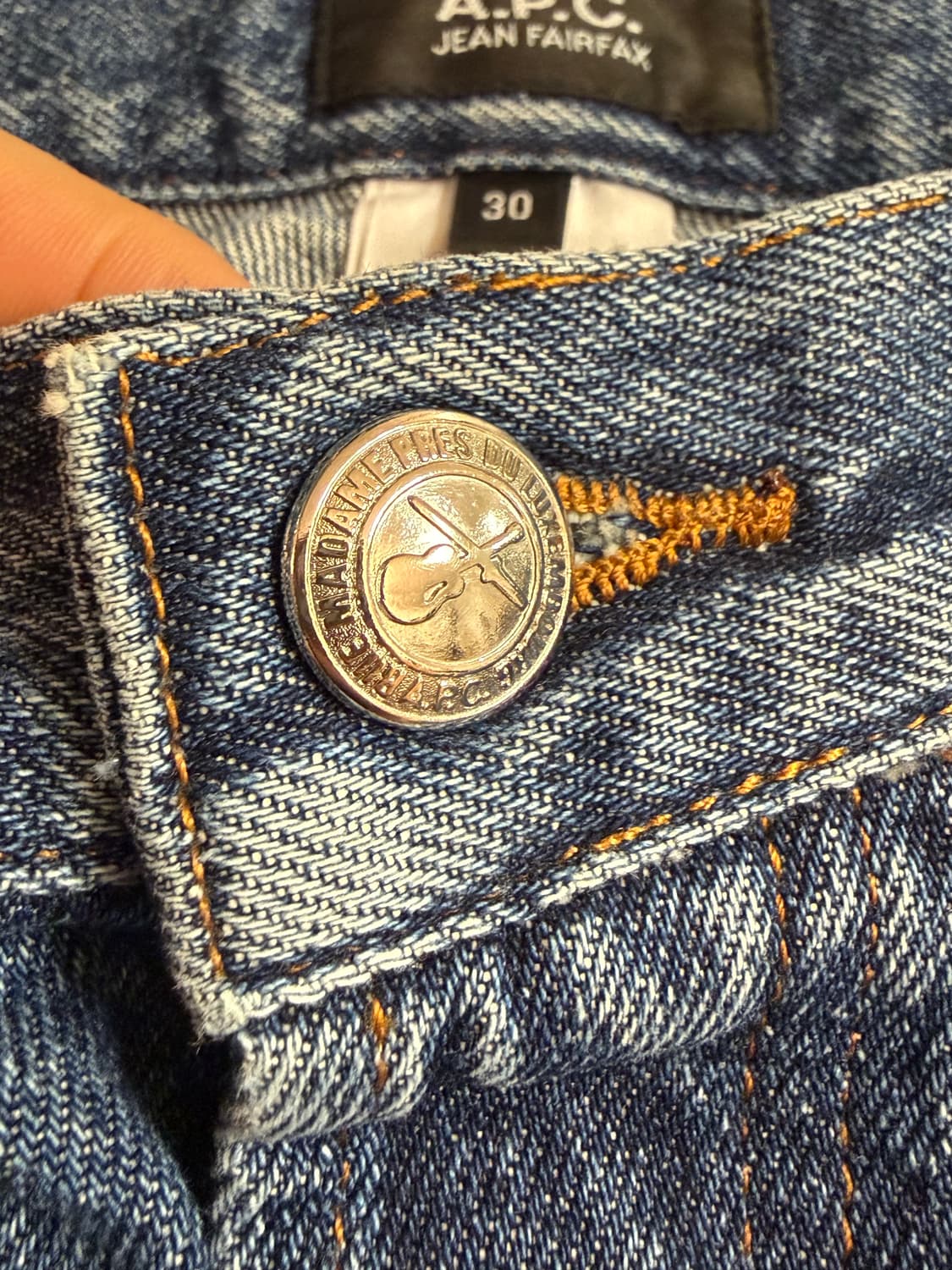 (새제품) 아페쎄 루즈핏 데님 30 상품이미지3