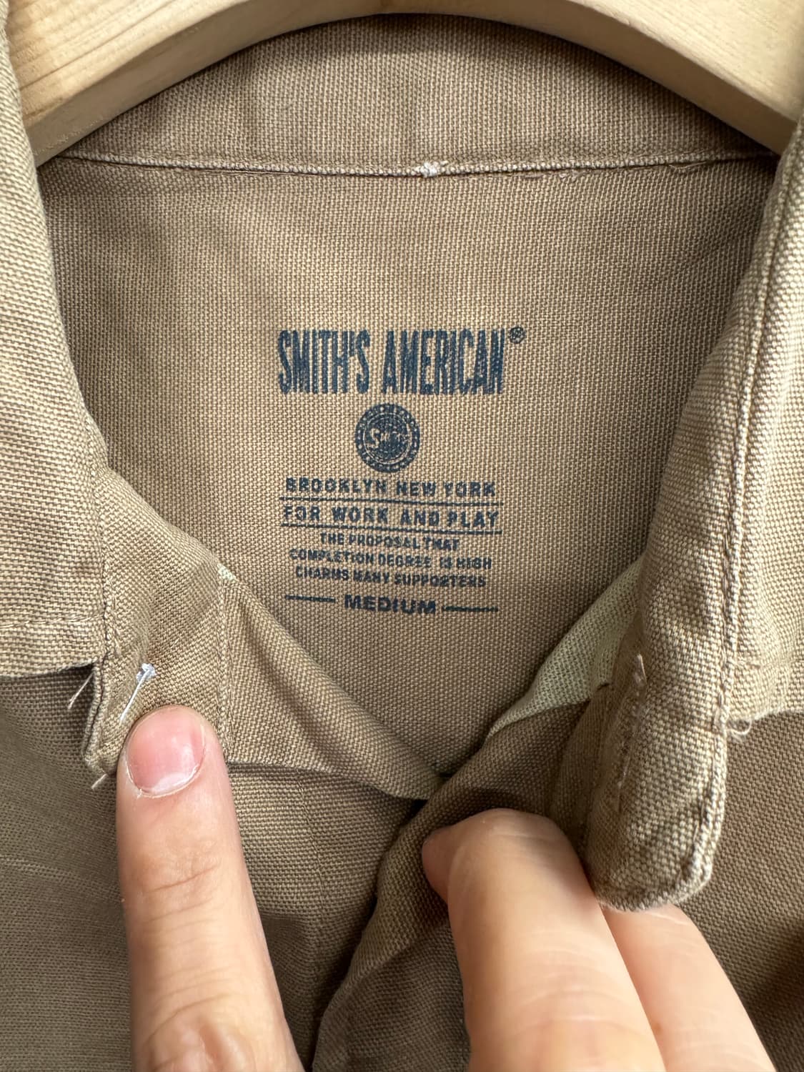 American vintage 워크셔츠 상품이미지3