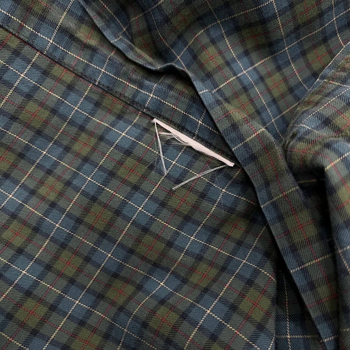 폴로 랄프로렌 레드포니 뮤트블루 체크 셔츠 M 상품이미지6