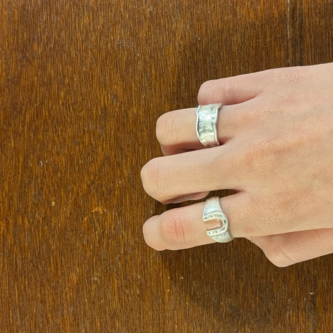 새상품 여성 신주 말발굽 반지 상품이미지5