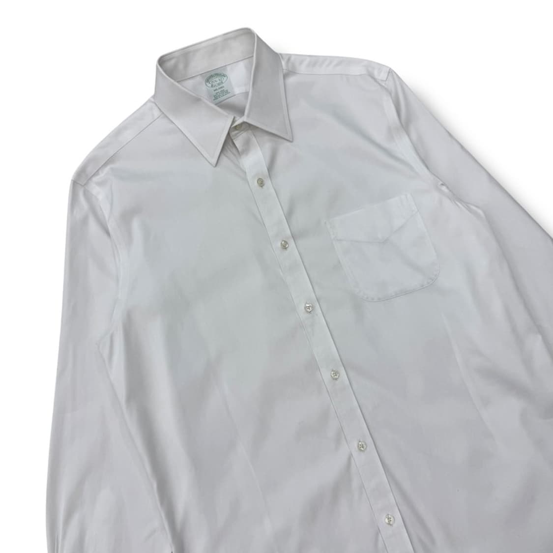 브룩스브라더스 화이트 셔츠 r1882 상품이미지3