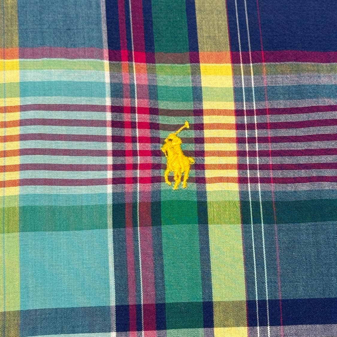 S) 폴로 랄프로렌 클래식핏 체크 반팔 셔츠 상품이미지4