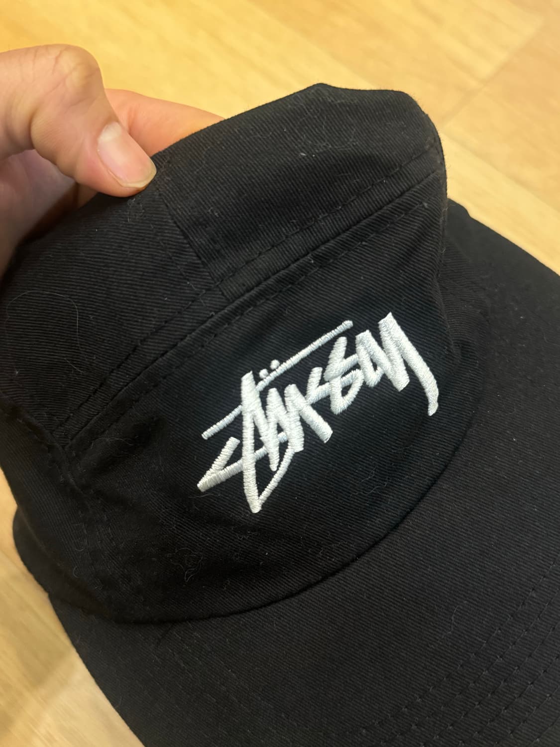스투시(STUSSY) 캠프캡 / 블랙 상품이미지6