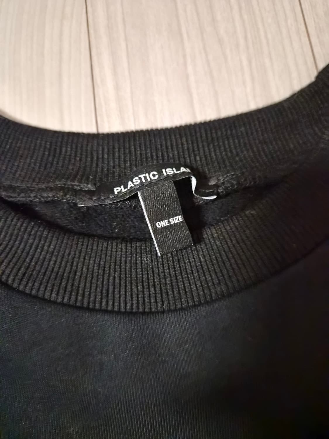 [플라스틱아일랜드] 스트라이프 셔츠 레이어드 맨투맨 원피스 상품이미지4