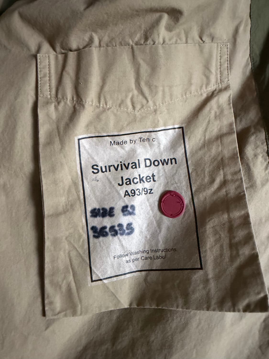 텐씨 서바이벌 올리브 52 상품이미지8