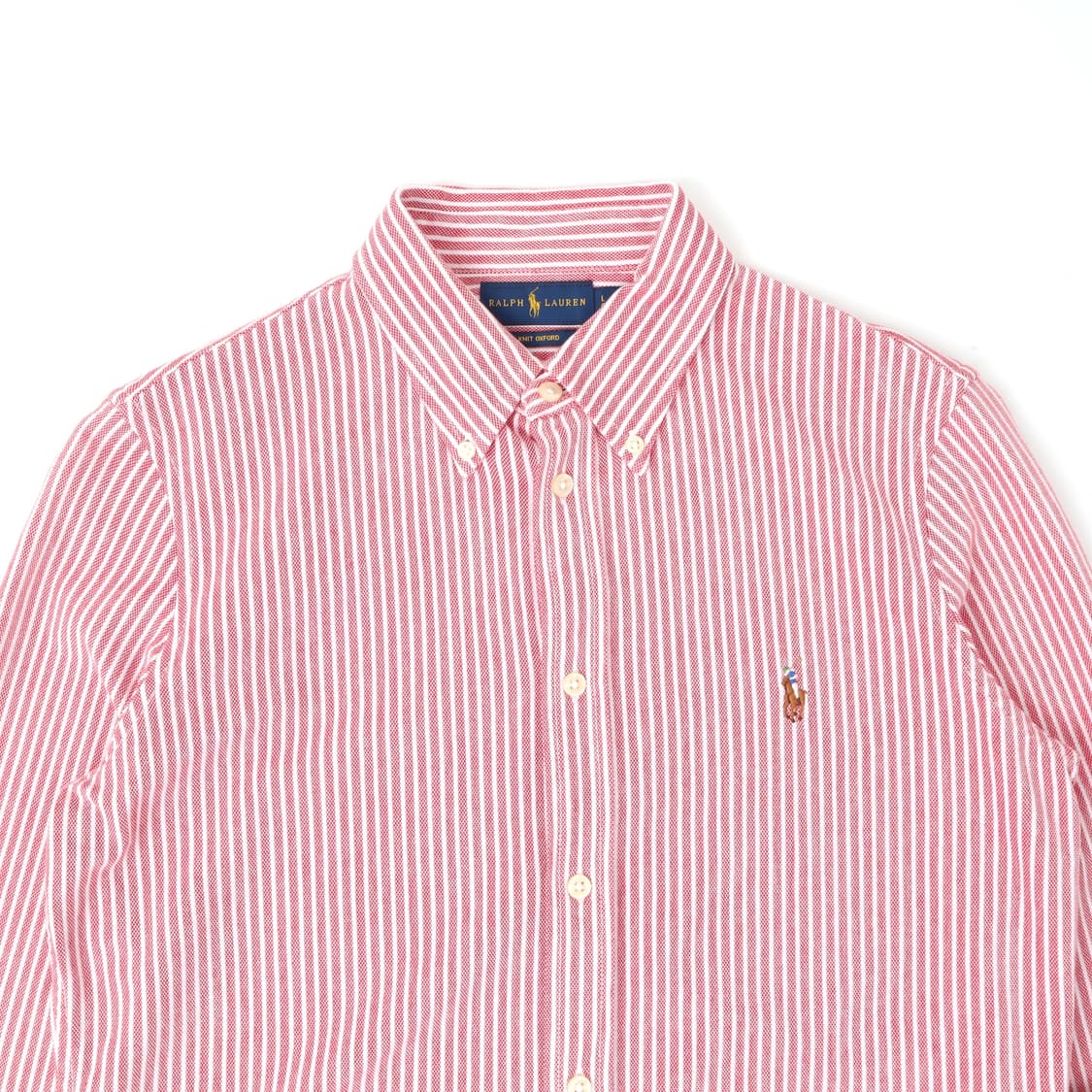 폴로 우먼스 니트 옥스포드 멀티포니 스트라이프 셔츠 상품이미지2