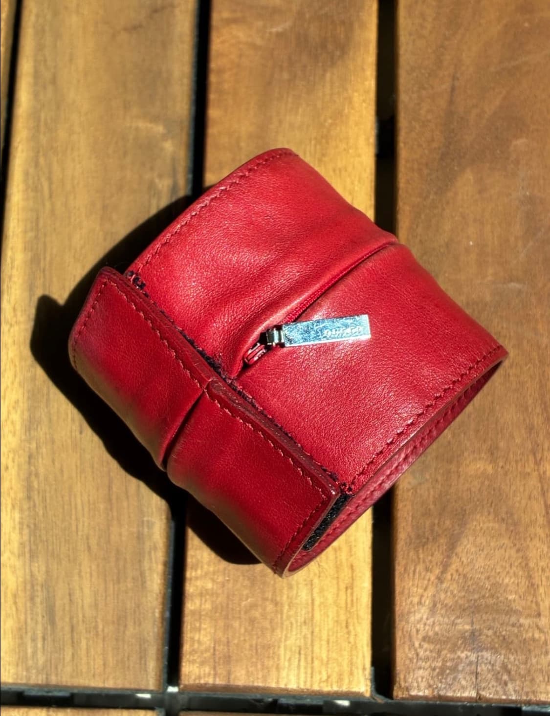 gucci by Tom Ford 레드 가죽 팔찌 상품이미지3