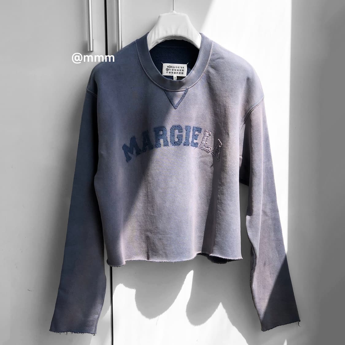 마르지엘라/빈티지 워시드 맨투맨 상품이미지2