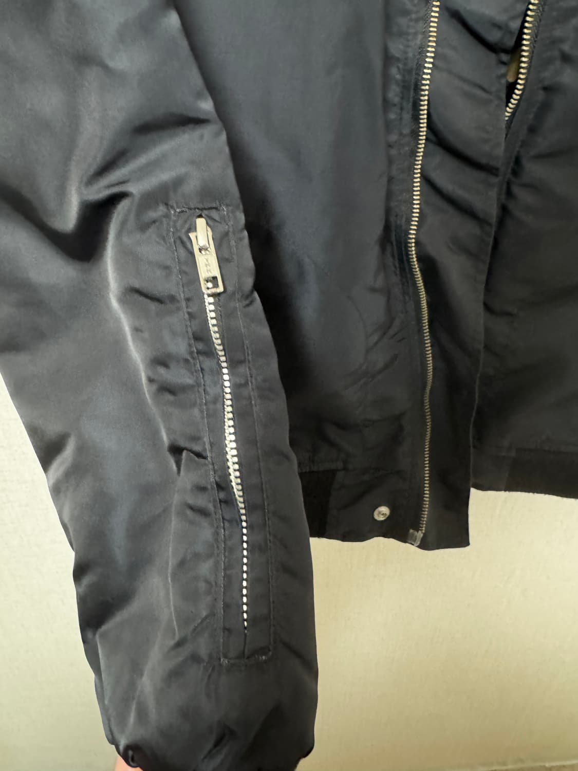 Frizmworks 블랙 항공 ma-1 점퍼  상품이미지4