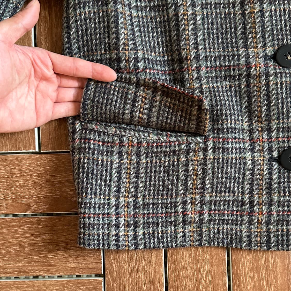 Issey miyake sport pocket tweed jacket 상품이미지5