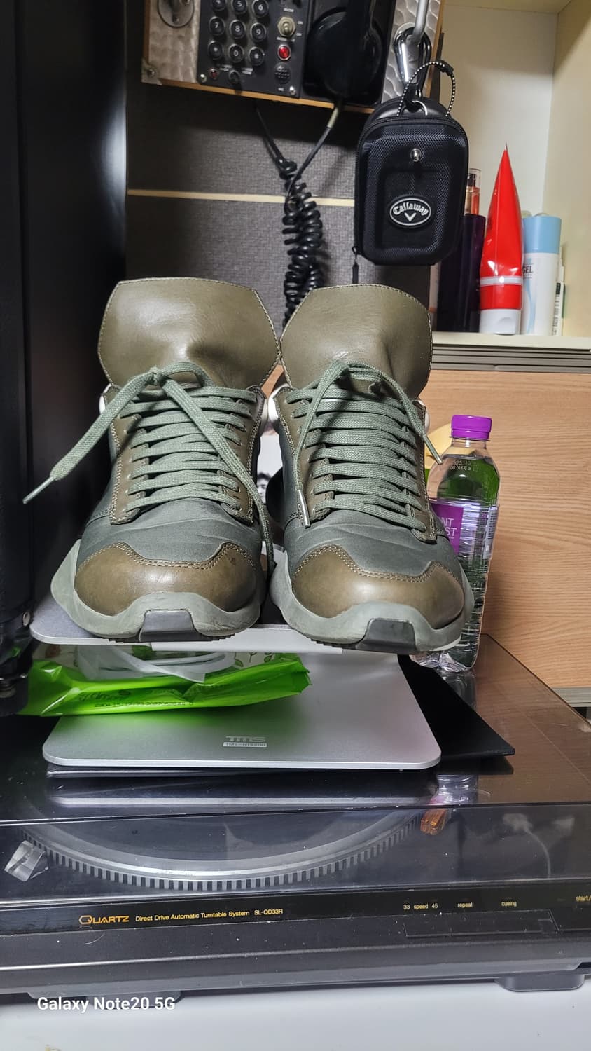 릭오웬스 러너 그린 스니커즈 상품이미지4