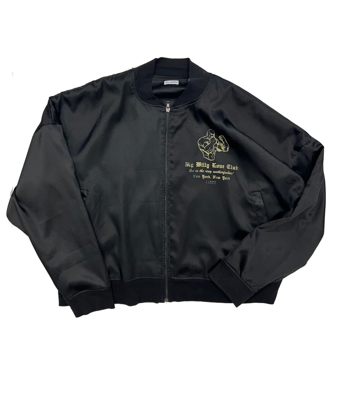 윌리차바리아 새틴 블루종 상품이미지4