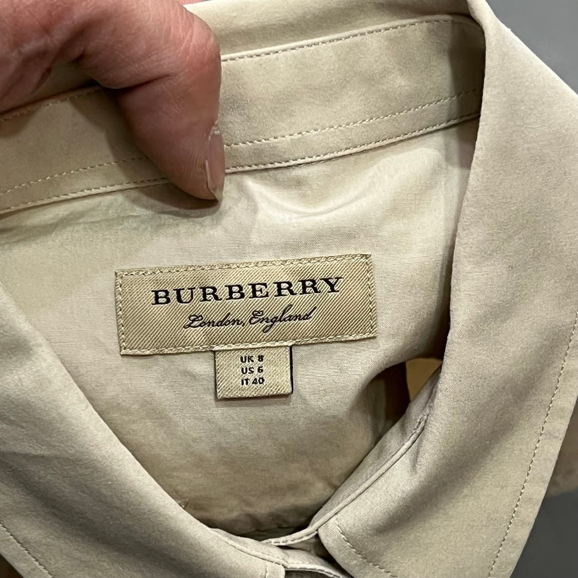 버버리 베이직 셔츠 y15764 상품이미지5