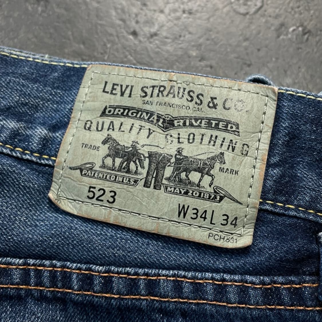 34 리바이스 523 청바지  상품이미지5