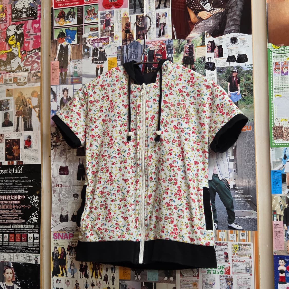 JPN 리즈리사 리버시블 반팔 후드집업 상품이미지7