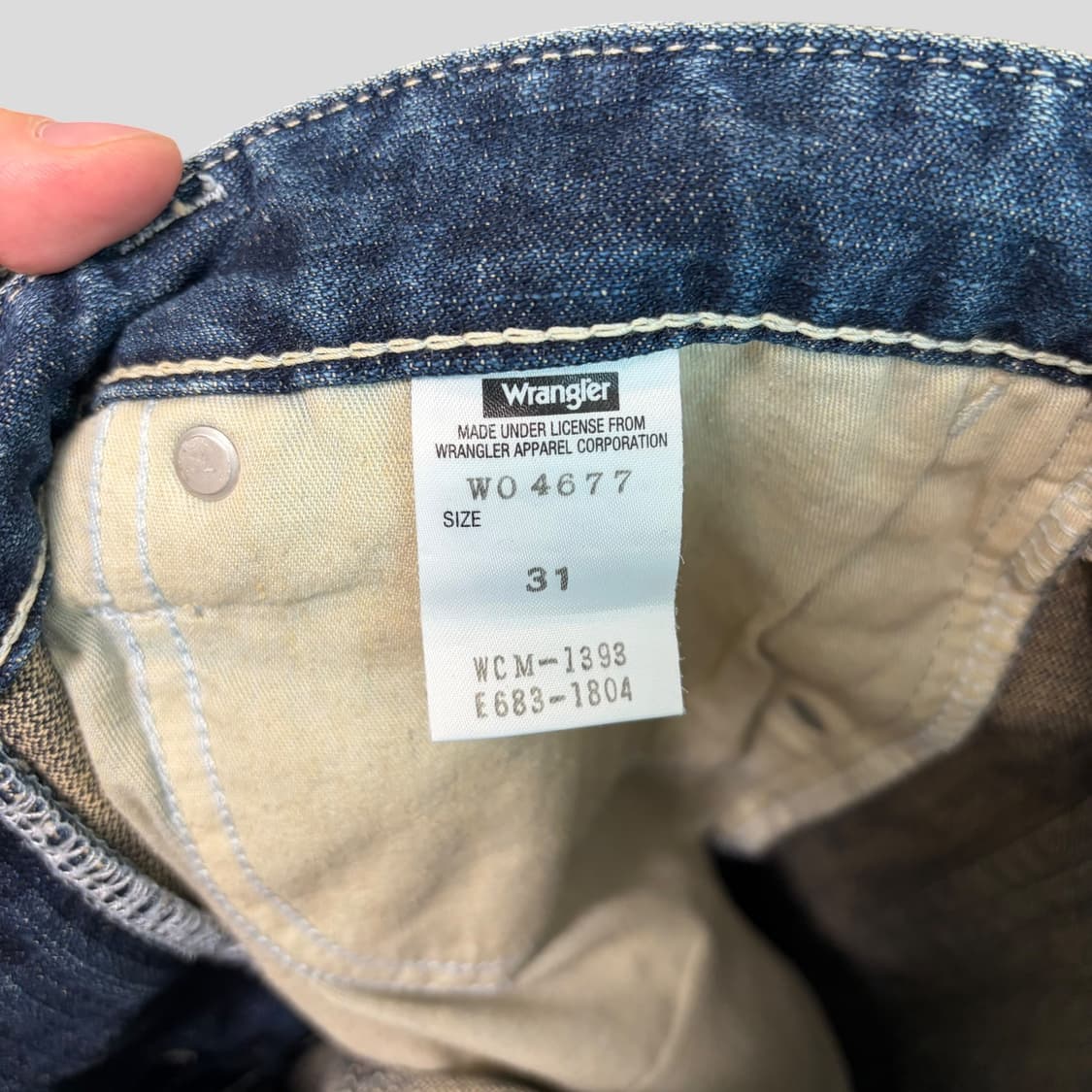 (31)WRANGLER 랭글러 부츠컷 데님청바지 상품이미지9