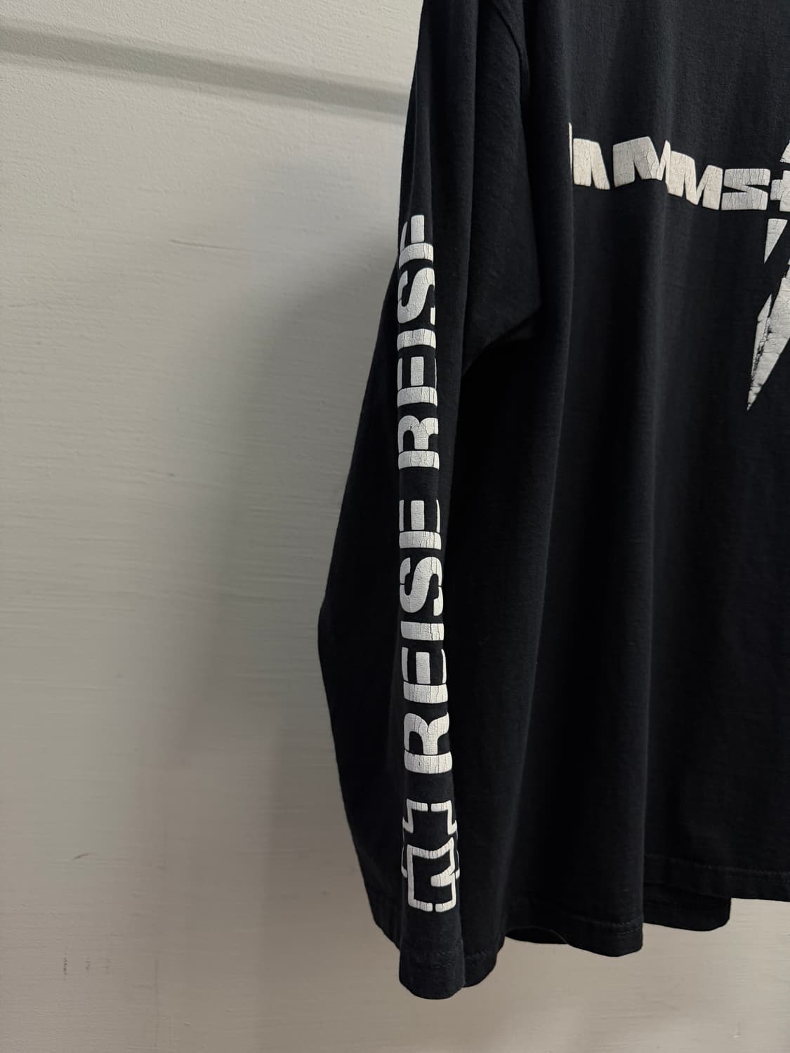 빈티지 람슈타인 밴드티 롱슬리브 상품이미지3