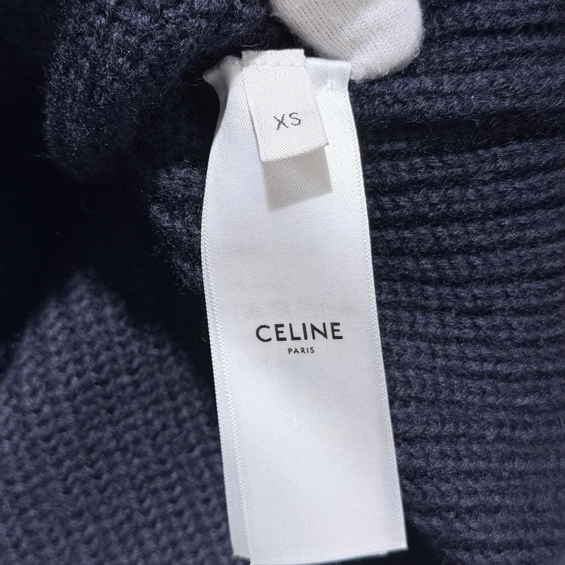 (A+/XS) / 셀린느 콜리지 후드 자켓 네이비 상품이미지8