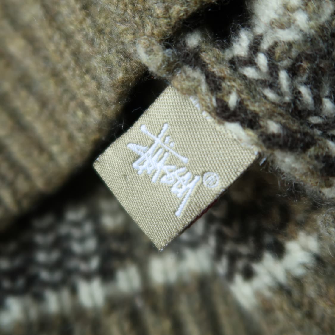 스투시 램스울 셰르본 스웨터 상품이미지6