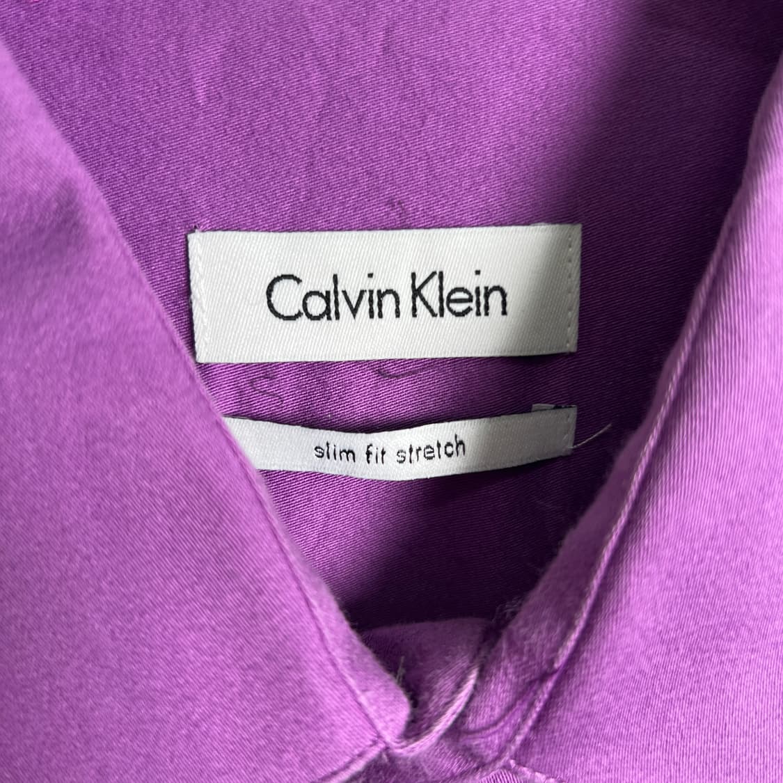 캘빈클라인 퍼플 긴팔 드레스 셔츠 상품이미지3