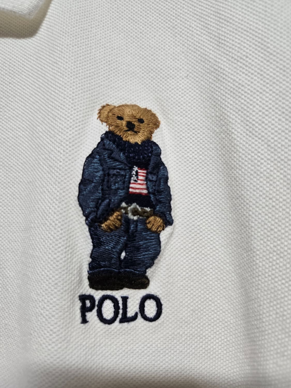폴로 랄프로렌 신형 큐알택 여성 빅폴로베어 PK 카라반팔티 상품이미지3