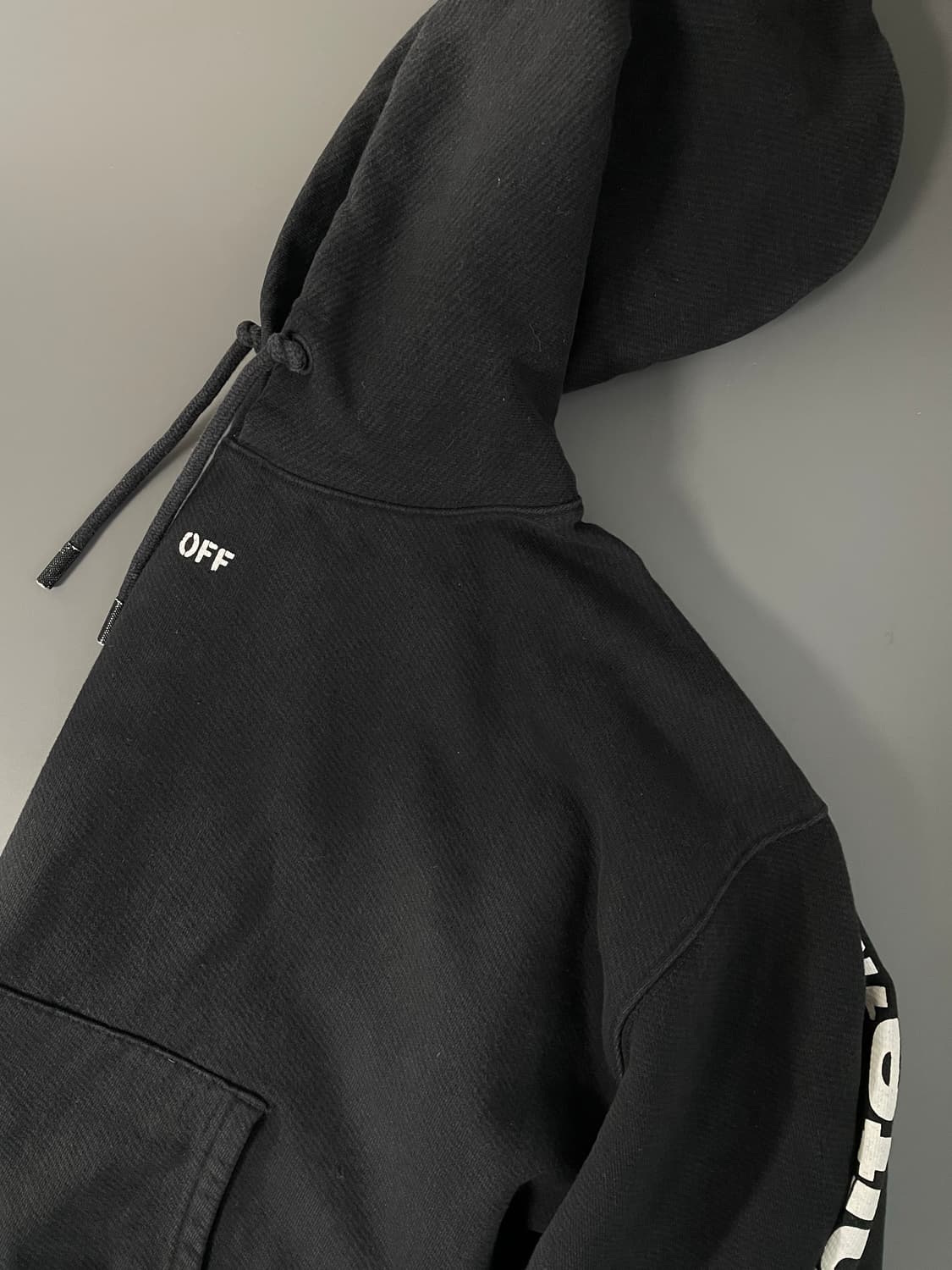 [M] 오프화이트 디아그 스컬 프린팅 후드 상품이미지3