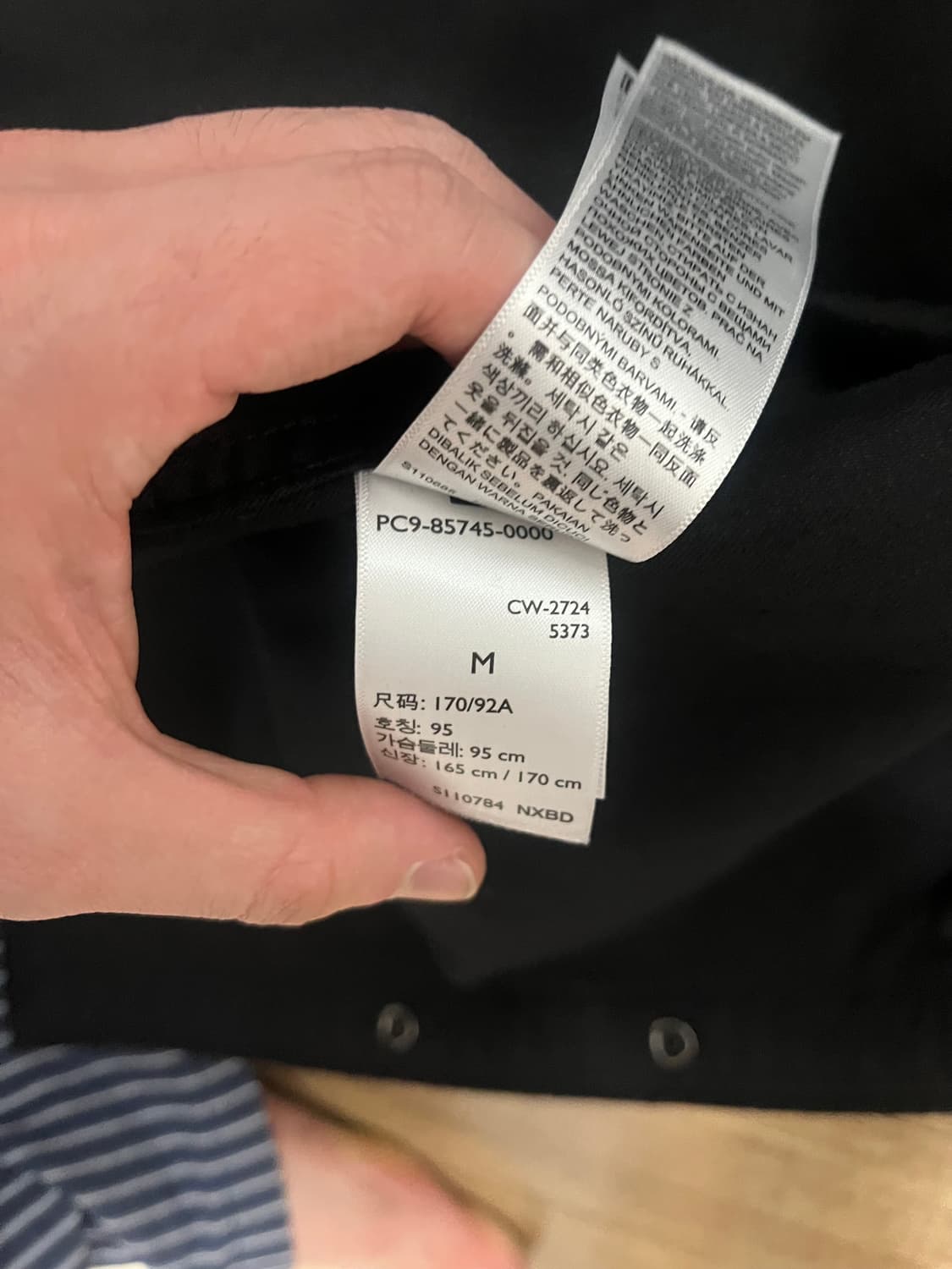 리바이스 블랙 웨스턴 스탠다드핏 m 상품이미지3