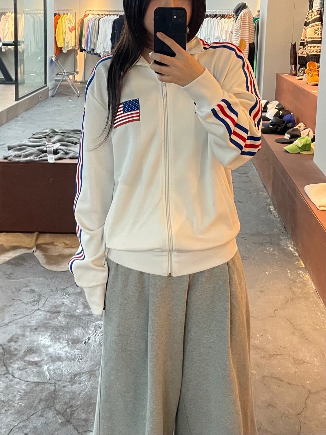 아디다스 USA 성조기 트랙탑 져지 H532 상품이미지1