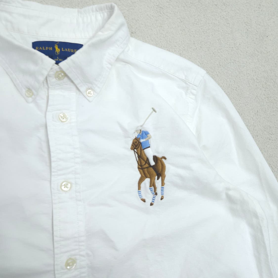 폴로 랄프 로렌 신형 빅포니 화이트 셔츠 L14-16 상품이미지3