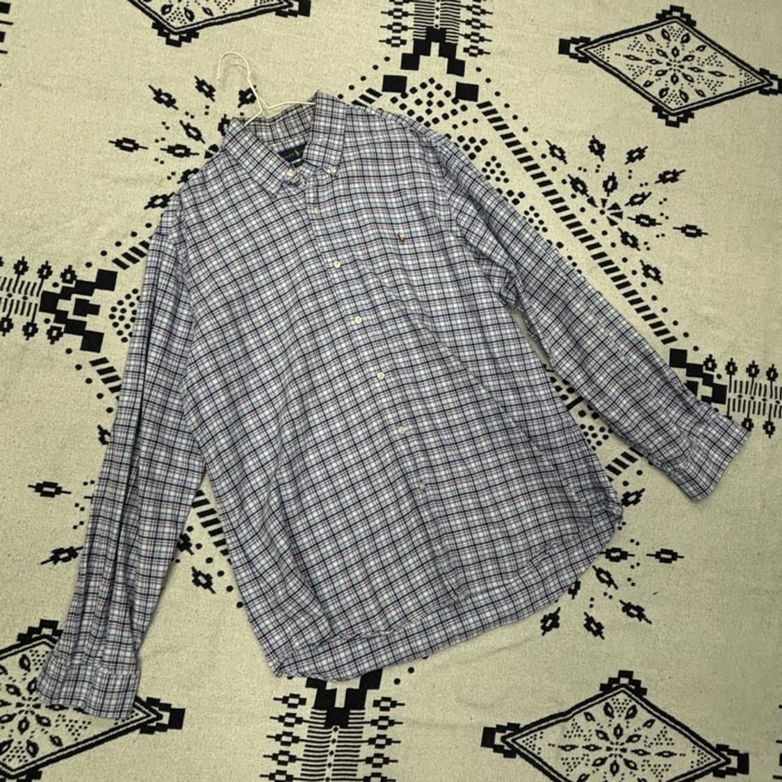 폴로 랄프로렌 클래식핏 멀티포니 옥스포드 체크 셔츠 XL P00004 상품이미지1