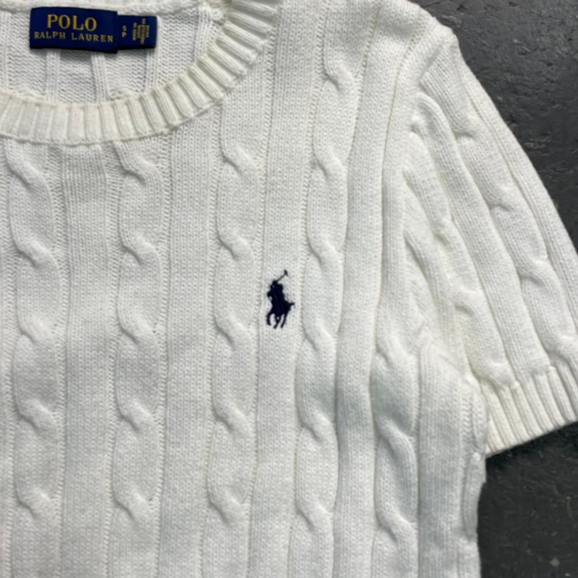 90 폴로 랄프로렌 신형 반팔 니트 상품이미지2