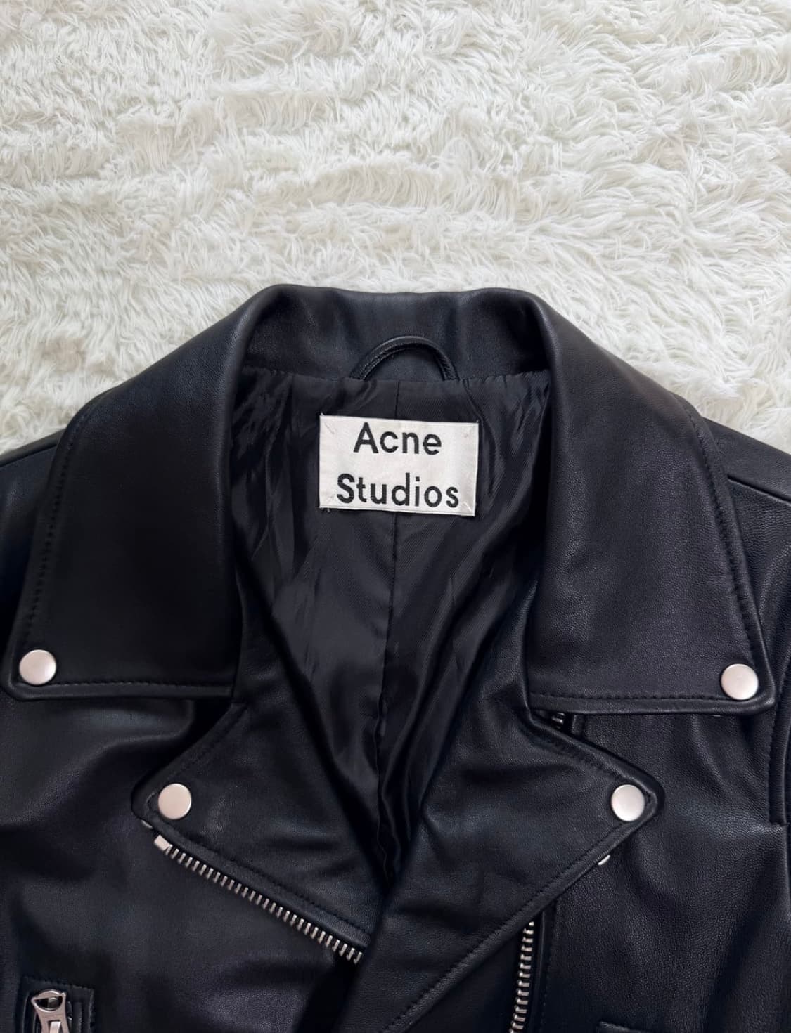 아크네스튜디오 레더 자켓 38 상품이미지7